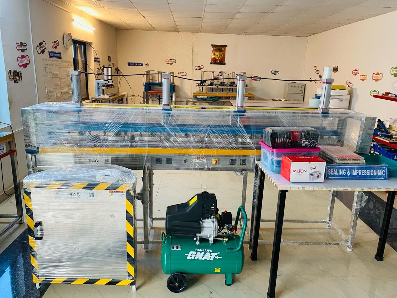 Vocational training for sanitary pad production